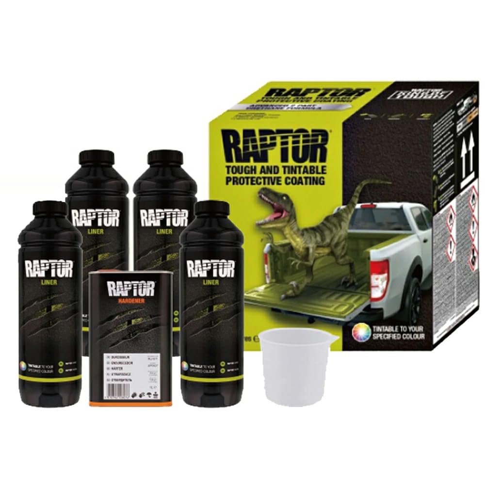 正規輸入品　RAPTOR LINER ティンタブル４Lセット　ラプターライナー Amazon.co.jp: RAPTOR ラプターライナーTINTABLE キット 4L : 車＆バイク